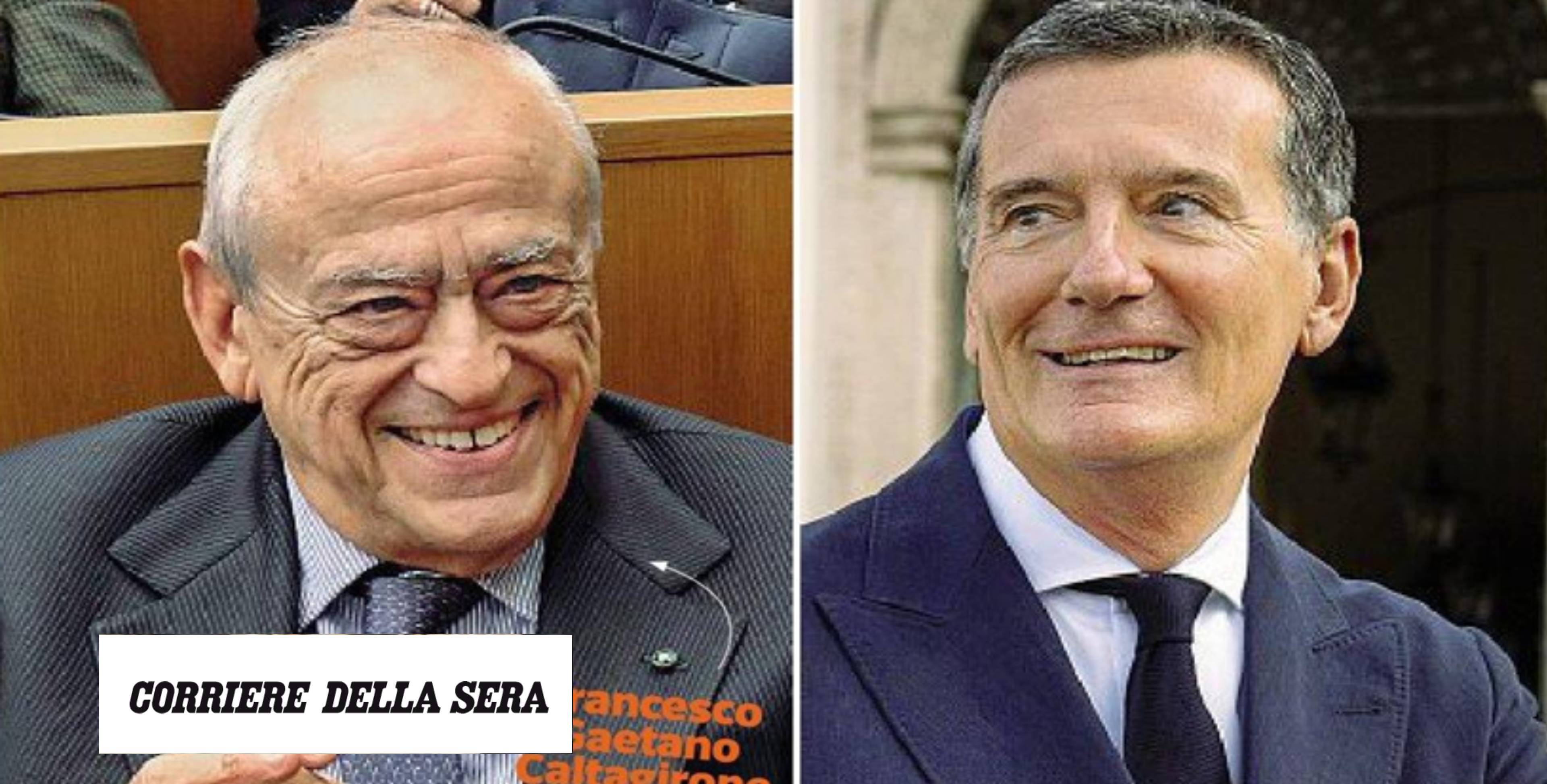 Corriere della Sera - Effetto risiko, Delfin & Caltagirone: un bilancio miliardario
